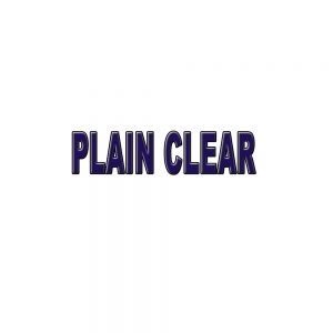 Plain Clear