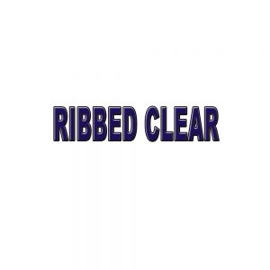 Ribbed Clear